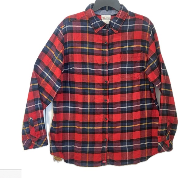 NWT DICKIES WOMENS LONG SLEEVE SHIRT. 100%
SOFT AND COMFORTABLE COTTON - Picture 9 of 11